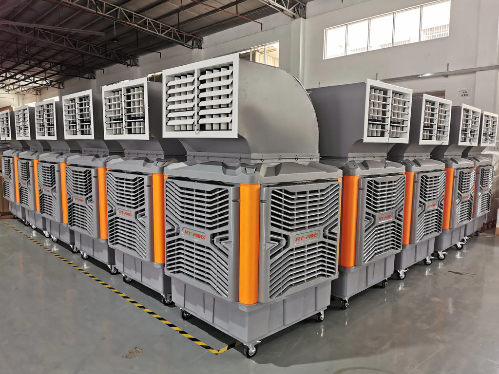 Outdoor Air ConditionRTFANS Indoor Outdoor 20000m3/h Portable Conditioner Evaporative Air Cooler