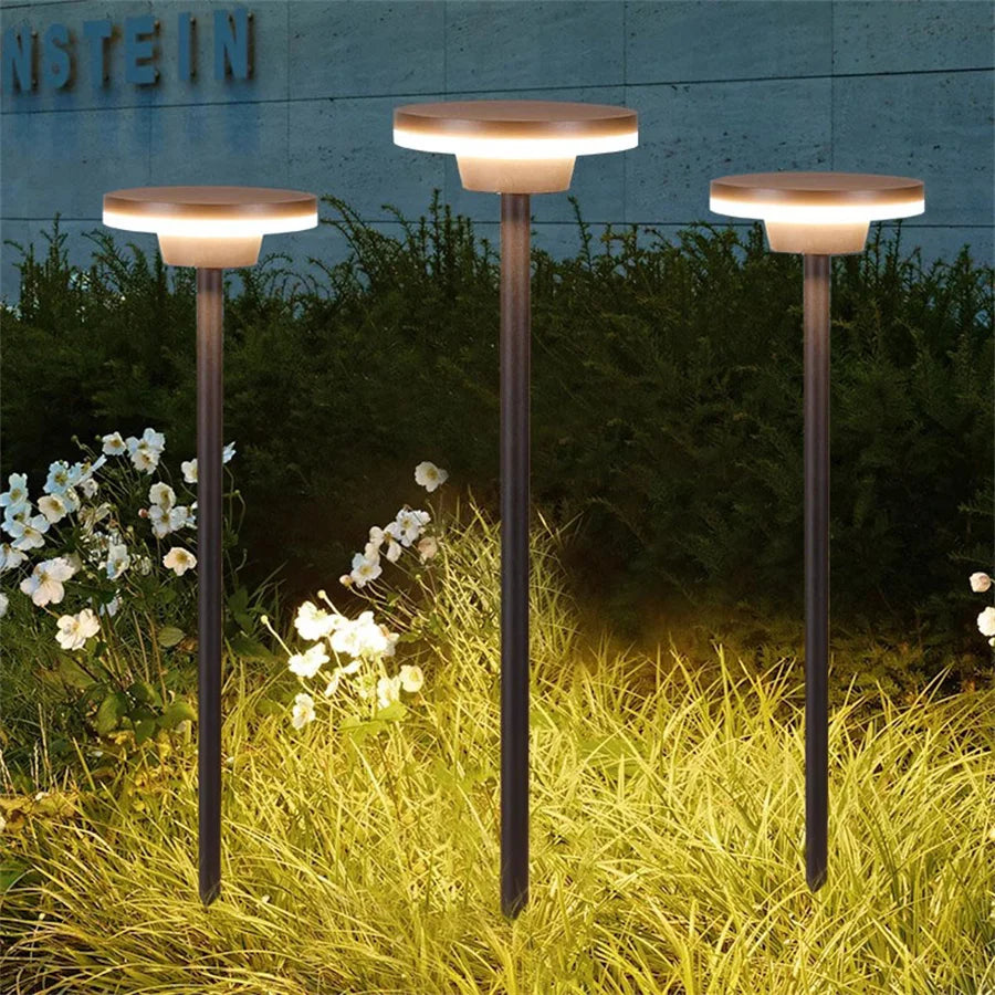 60/80CM Outdoor Pathway Bollard Lighting Waterproof Courtyard Garden Lawn Lamps LED Villa Landscape Fence Path Post Light