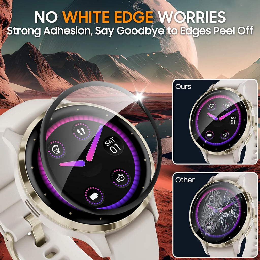 For Garmin Venu 4 Flexible Screen Protectors Anti-scratch HD Clear Case Friendly Protective Films for Garmin Venu 4 41/45mm