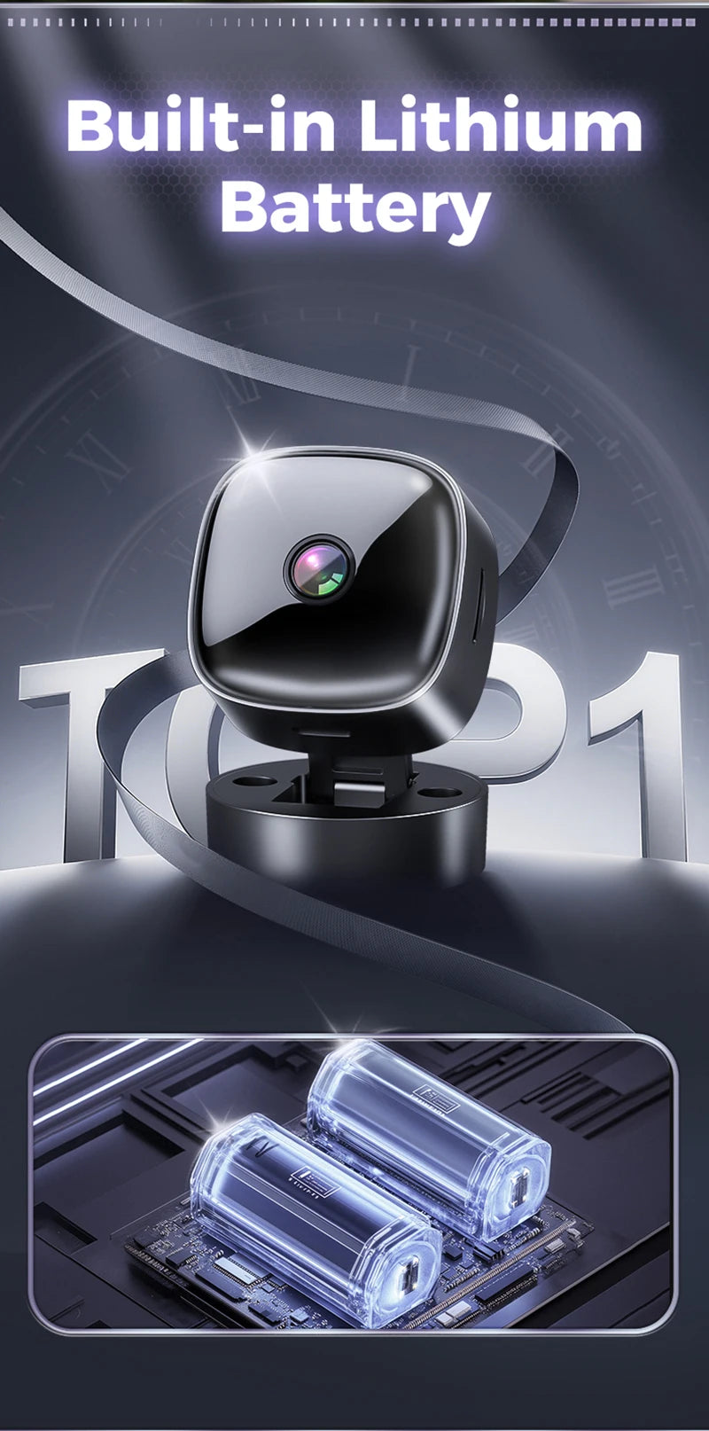 6K HD Mini Camera Wifi Camera Wireless Security Protection Remote Monitor Camcorders Video Surveillance Home Smart Camera 2026