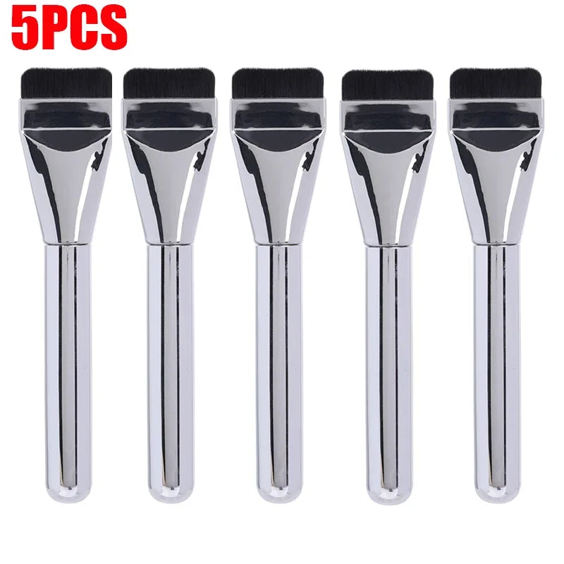 Ultra Thin Foundation Makeup Brushes 20PCS Soft Lightweight and Flat Face Contouring Shadow Brush Blending Mask Cosmetic Tools