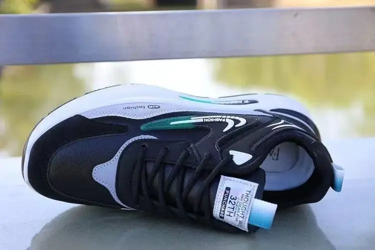 Shoes for Men Lightweight Pu Leather Casual Shoes 2025New Men's Sneakers Fashion Men Tennis Shoes Breathable Sport Running Shoe