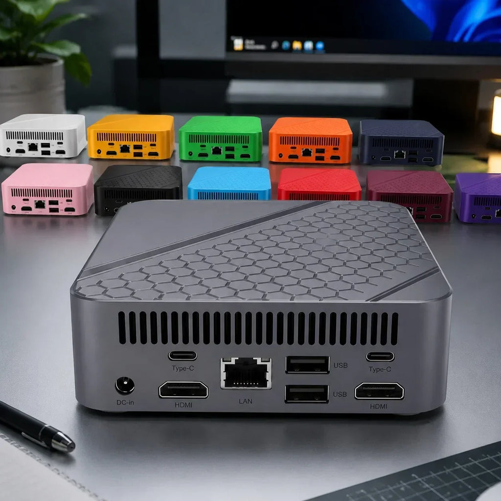 Windows 11 16GB RAM 1/2TB SSD Mini Pc Computer Intel Core N150 Gaming Office Study Pc