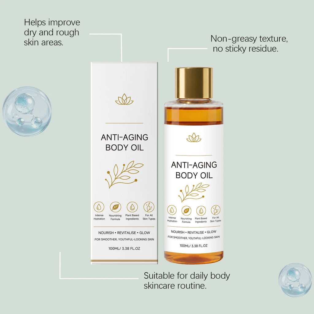 Revitalizing Body Oil - Deeply Nourishing Formula for Dry Skin, Delivering Intense Hydration & Radiant Smoothness