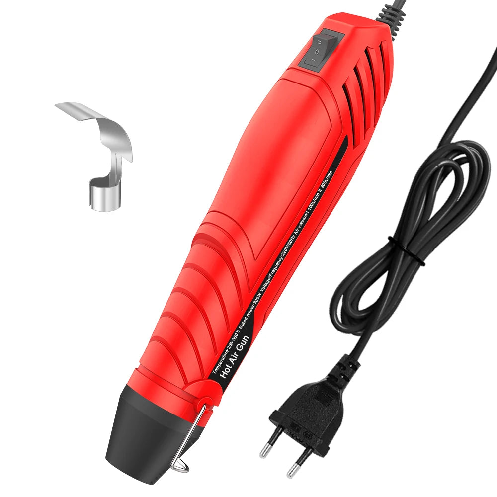 300W Hot Air Gun DIY Soldering Temperature Blower Gun Electric Power Hot Dryer Mini Heat Gun For Crafts Shrink Tubing Wrap