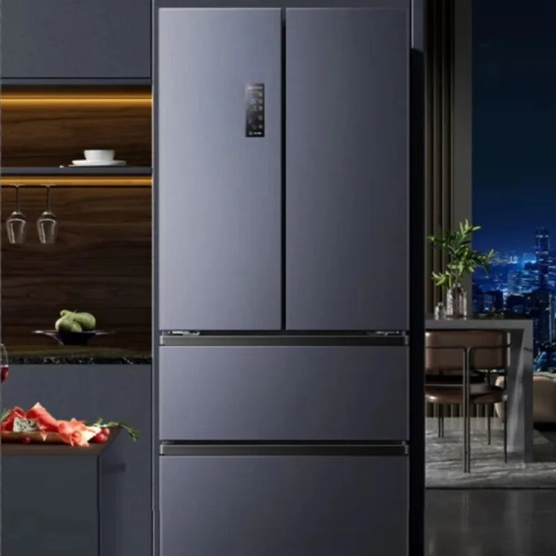 525L French Style Multi-door Four-door First-level Energy Efficiency Inverter Air-cooled Frost-free Household Refrigerator