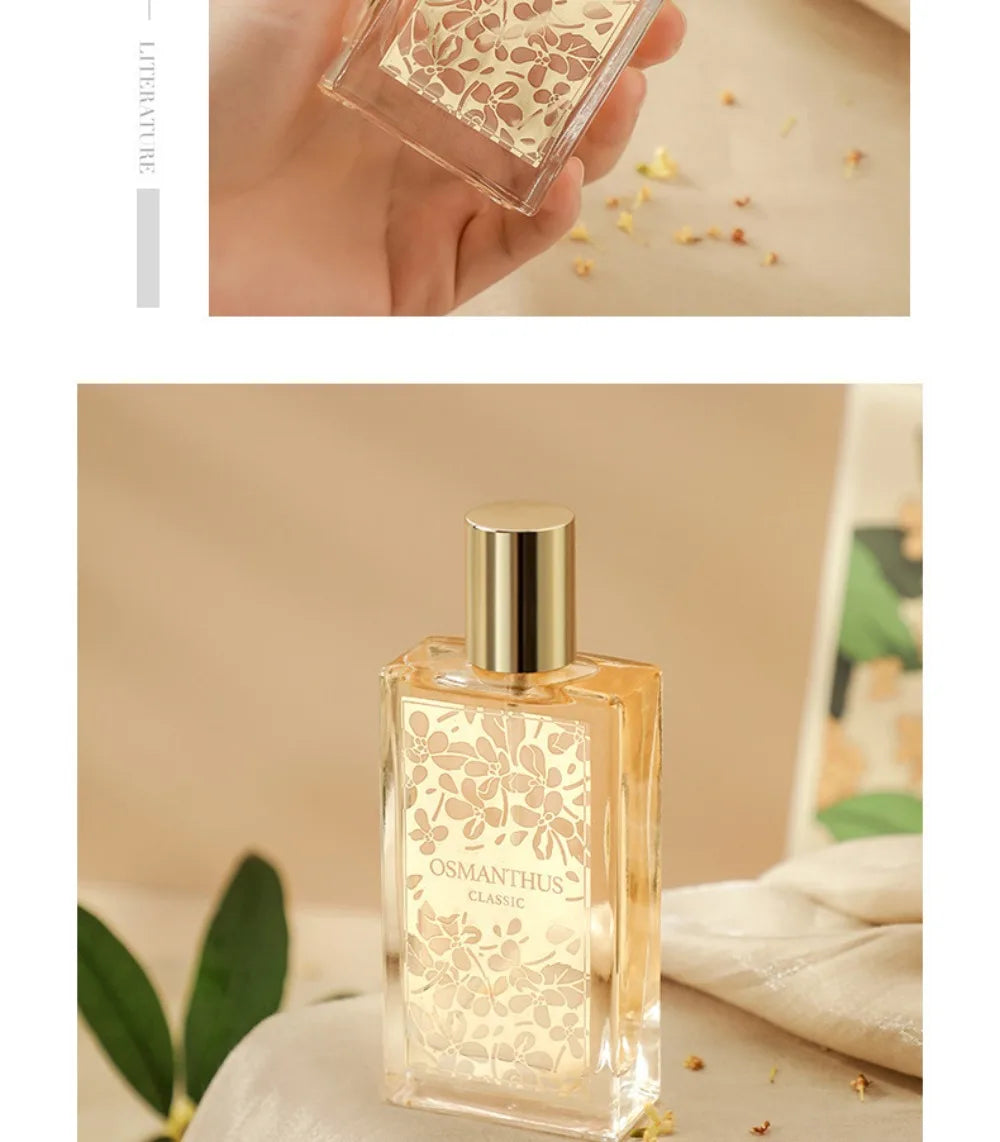 50ml SHIMANG Osmanthus Women Perfume Fresh Sweet Osmanthus Floral Fragrance Long Lasting Portable Spray Ladies Gift Perfume