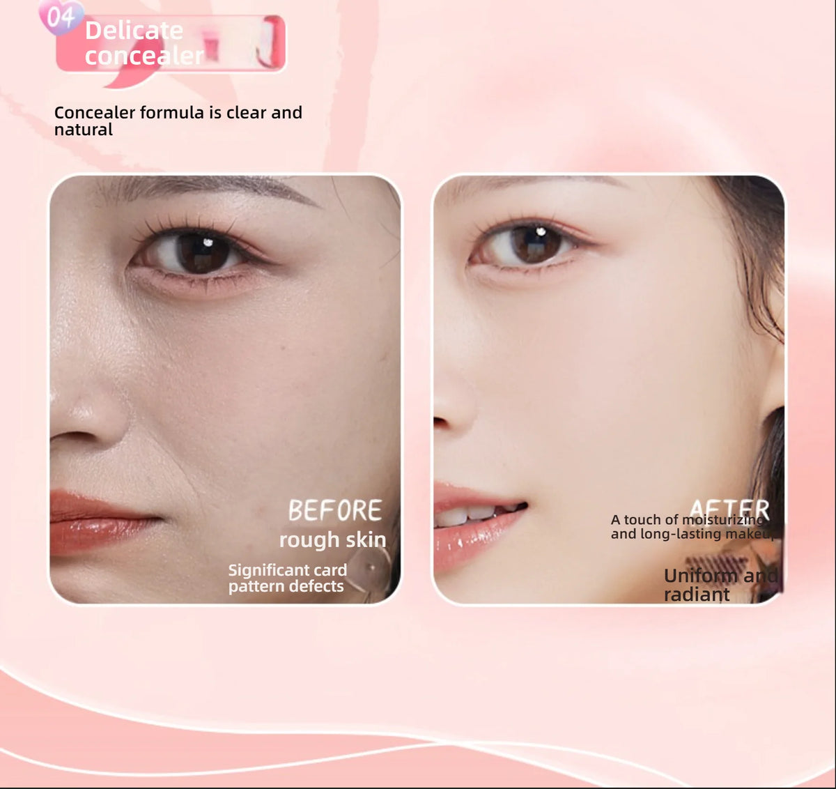 Life Girls Dewy Cushion Foundation 2025 ✦ Milky Hydrating Concealer & Skin Brightener ✦ Transfer-Proof, Buildable Coverage for G