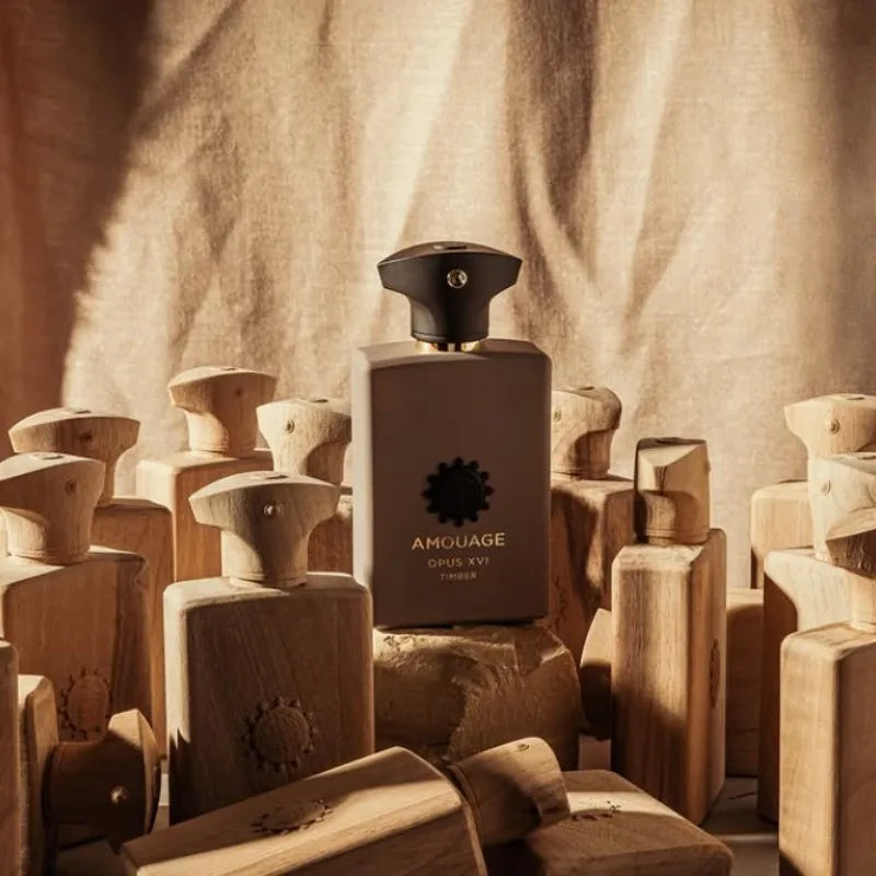 Amouage The Library Collection Men Eau De Parfum 100ml Long Lasting Elegant Feminine Scent Warm Unique Fragrance Opus XVI Timber