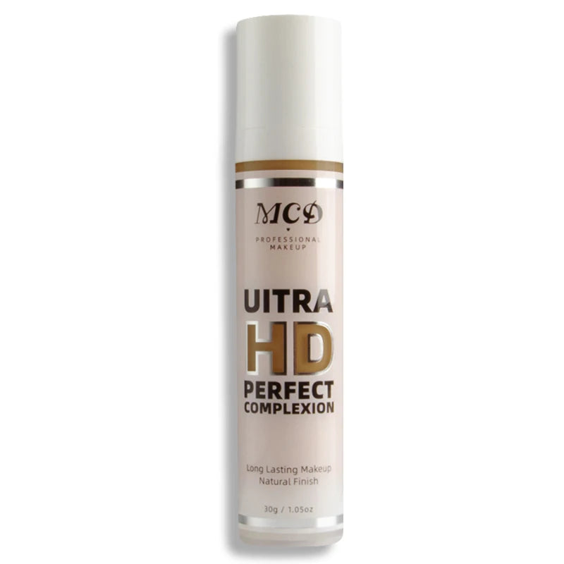 1PC Profession Liquid Foundation Oil-control Cover Matte Base Cream Concealer Waterproof Sweat-resistant Face Korean Makeup Gift