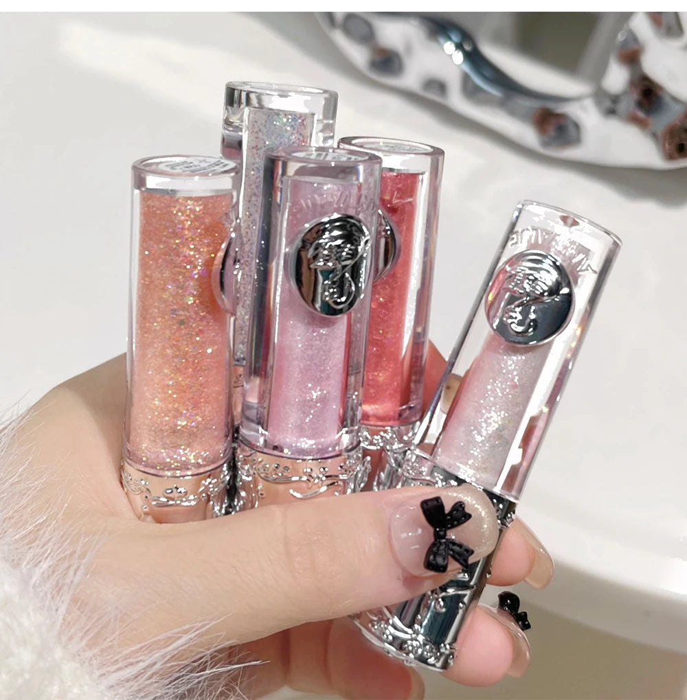 Balletism Glitter Liquid Eyeshadow Pearly Fine Shimmer Long Lasting Sparkling High Gloss Sequin Eye Shadow Lying Silkworm Makeup
