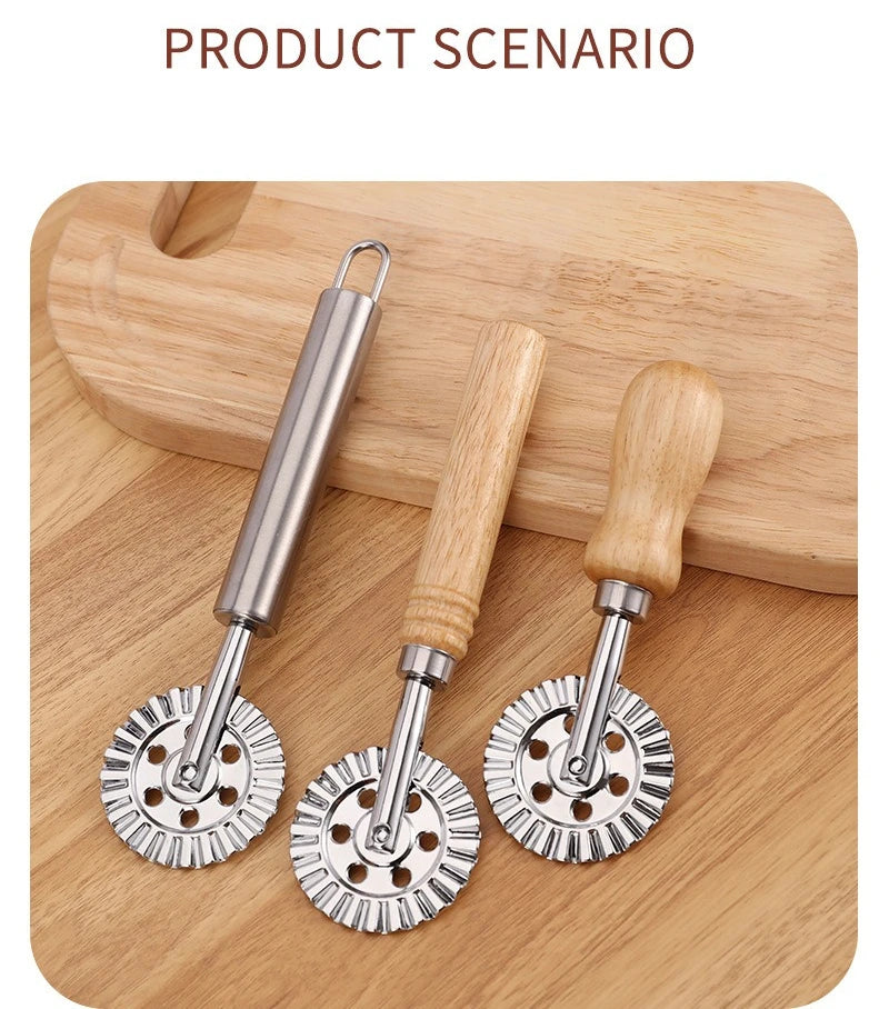 Pastry Wheel Cutter Round Pizza Cutting Wheel Tools Dough Cutting Roller Home Pizza Divider Baking Cutting Tools Kitchen Gadgets