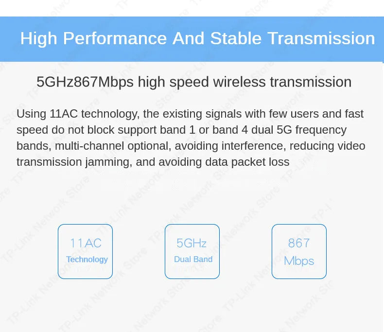 Tp-link Ubiquiti 867M 5.8G Wifi Access Point Cpe Top Cpe 5000m Router Wireless Outdoor 5 Ap   Point To Point  1 Pcs
