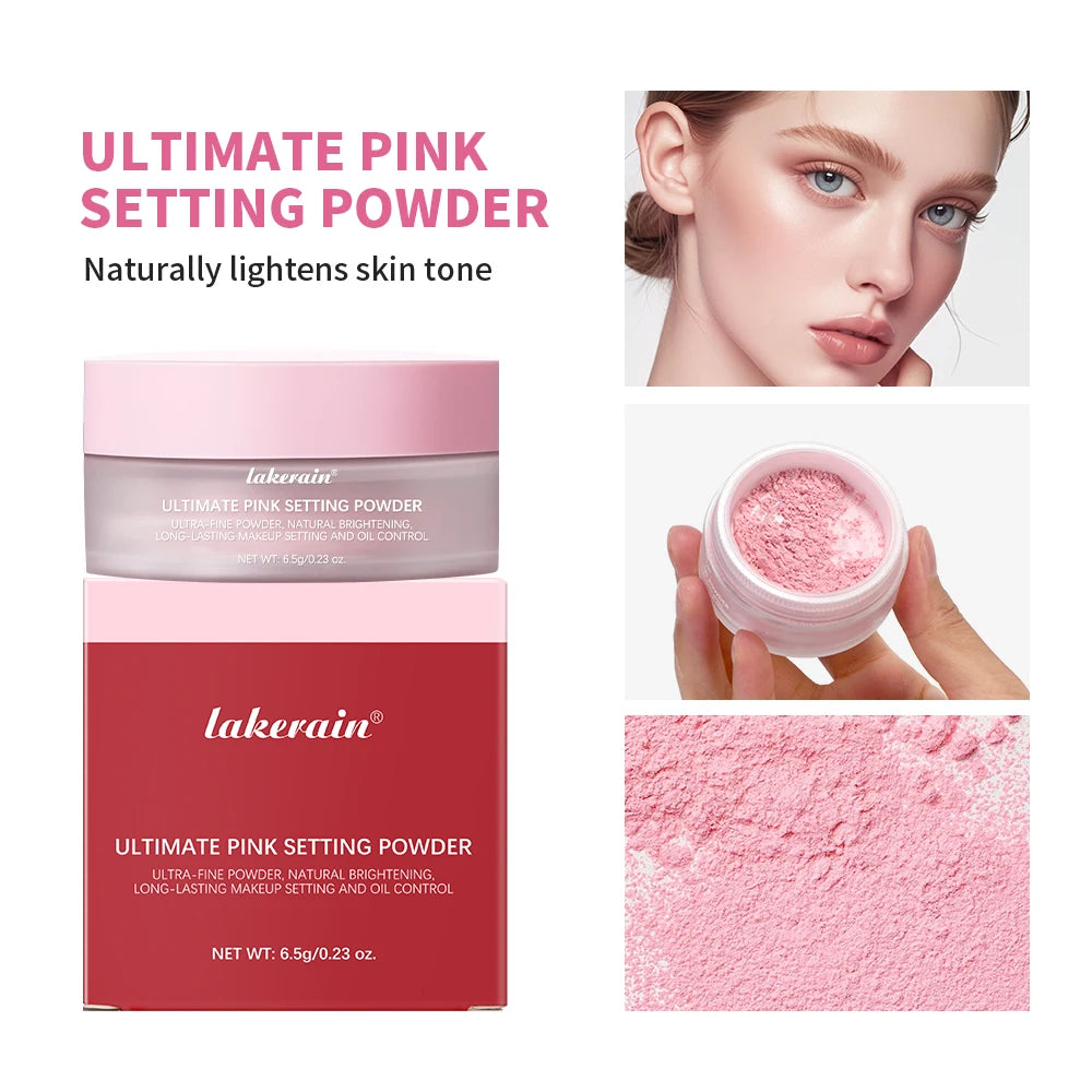 Makeup Fixation Setting Powder Ultimate Blurring Effect Soft Matte Oil Control Pore Modification Perfect Finish All Day Wear