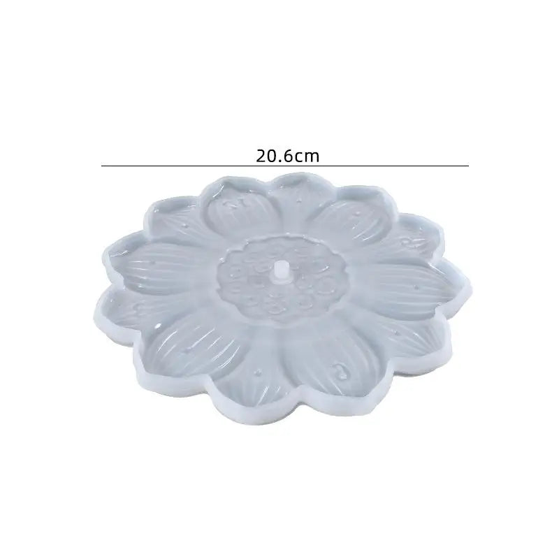 Round Clock Epoxy Resin Silicone Mold Arabic Roman Numbers Flower Leaf Clock Mould Wall Decor DIY Resin Crafts Casting Mold