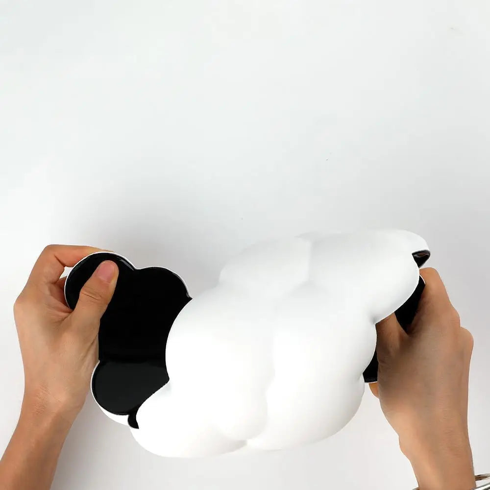 Cloud Shape Wrist Rest Pad Soft PU Material Memory Foam Anti-Slip Desktop Office Gamer Mouse Wrist Rest Pad