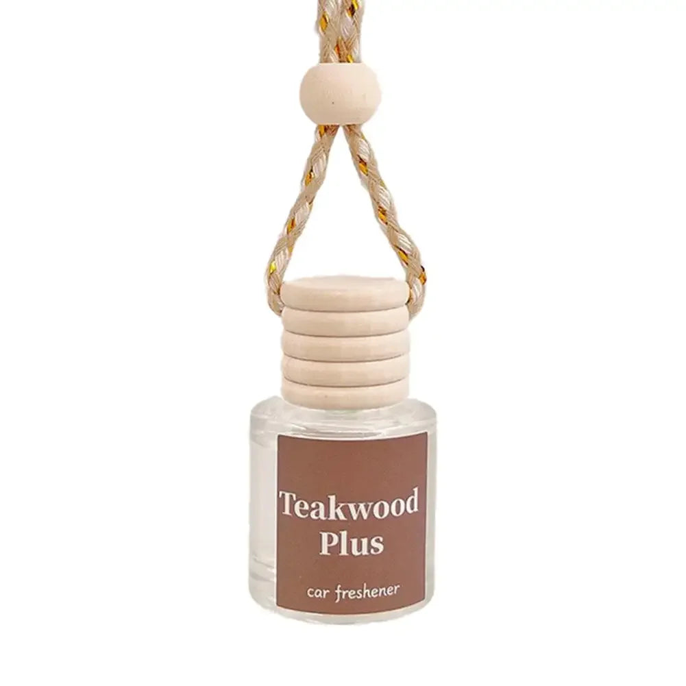 Car Hanging Perfumes Pendant Portable Hanging Aromas Men Present Women Hanging Air Freshener Bottle Car Glass Diffuser Frag J3C4