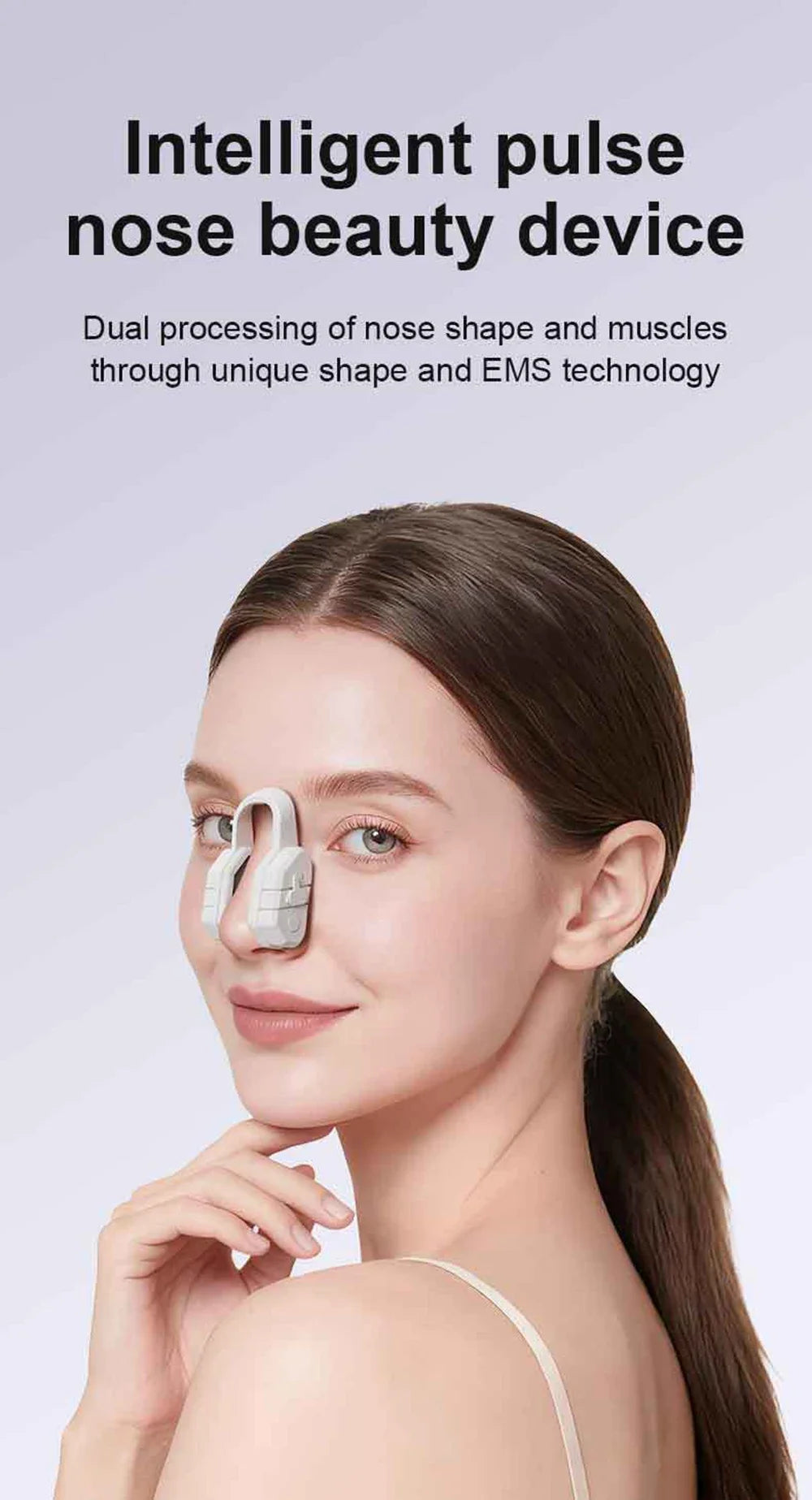 Beautiful Nose Clip EMS Nose Shaper Up Shaping Machine Lifting Nose Corrector Massage Tool Acial Corrector Slimmer Beauty Tool