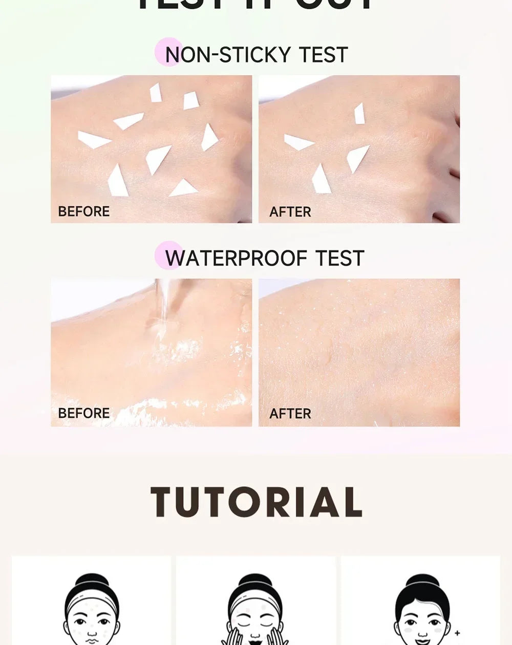Makeup Primer Isolation Cream Moisturizing Modification Natural Even Skin Tone Long-lasting Concealer Refreshing and Docile