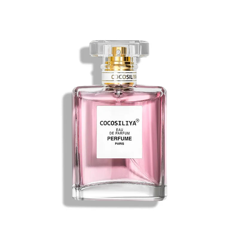 50ML COCOSILIYA EDP Perfume Golden Square Glass Bottle Long Lasting Woody Floral Scent Luxury Dating Gift For Woman