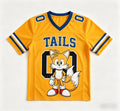 2026 Latest Kids/Adult Personalized Sonic Football Shirt Summer V-neck Sports T-shirt Sonic Cosplay Clothing Football T-shirt