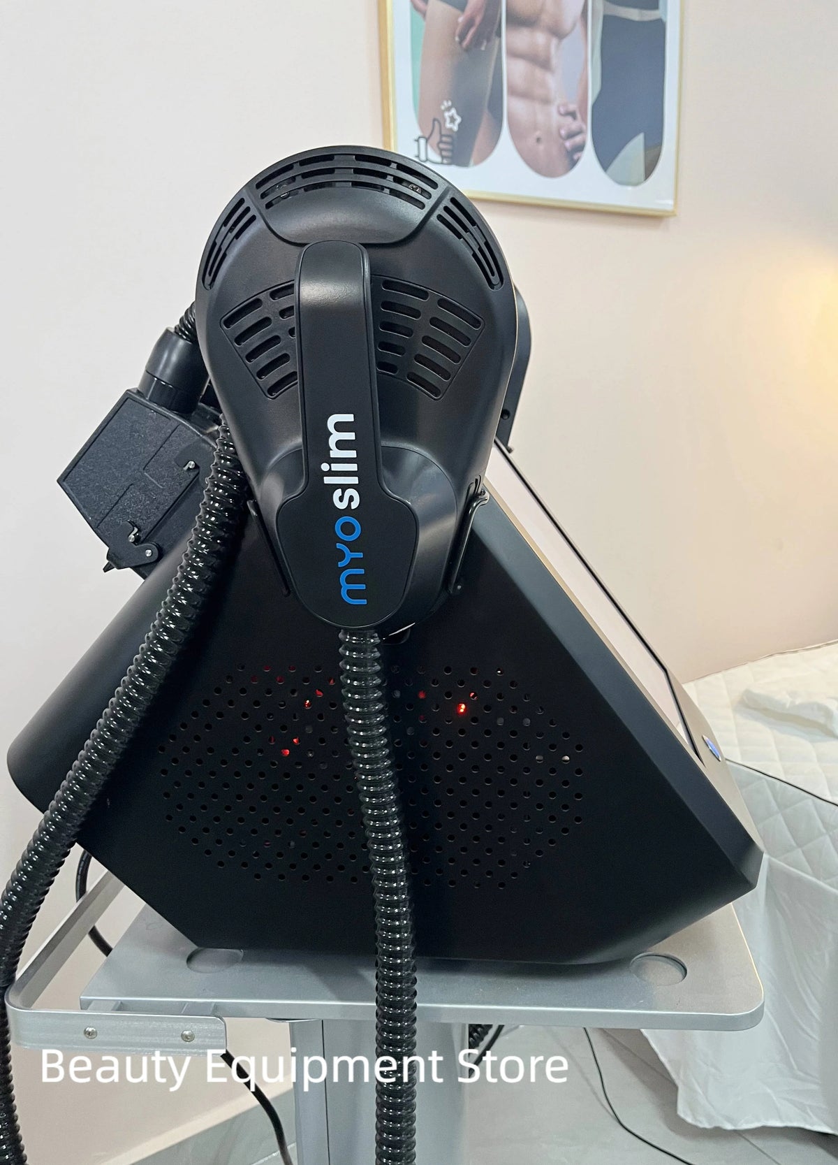 EMS Body Sculpt Machine RF Sculpting Weight Loss Burning Fat Slimming Muscle Stimulation Equipment 6500W HI-EMT MYOslim