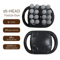 16 Massage Heads Massage Gun Wireless Fascia Gun High Frequency Vibration Back Waist Massager Massager Neck Shoulder Masajeador