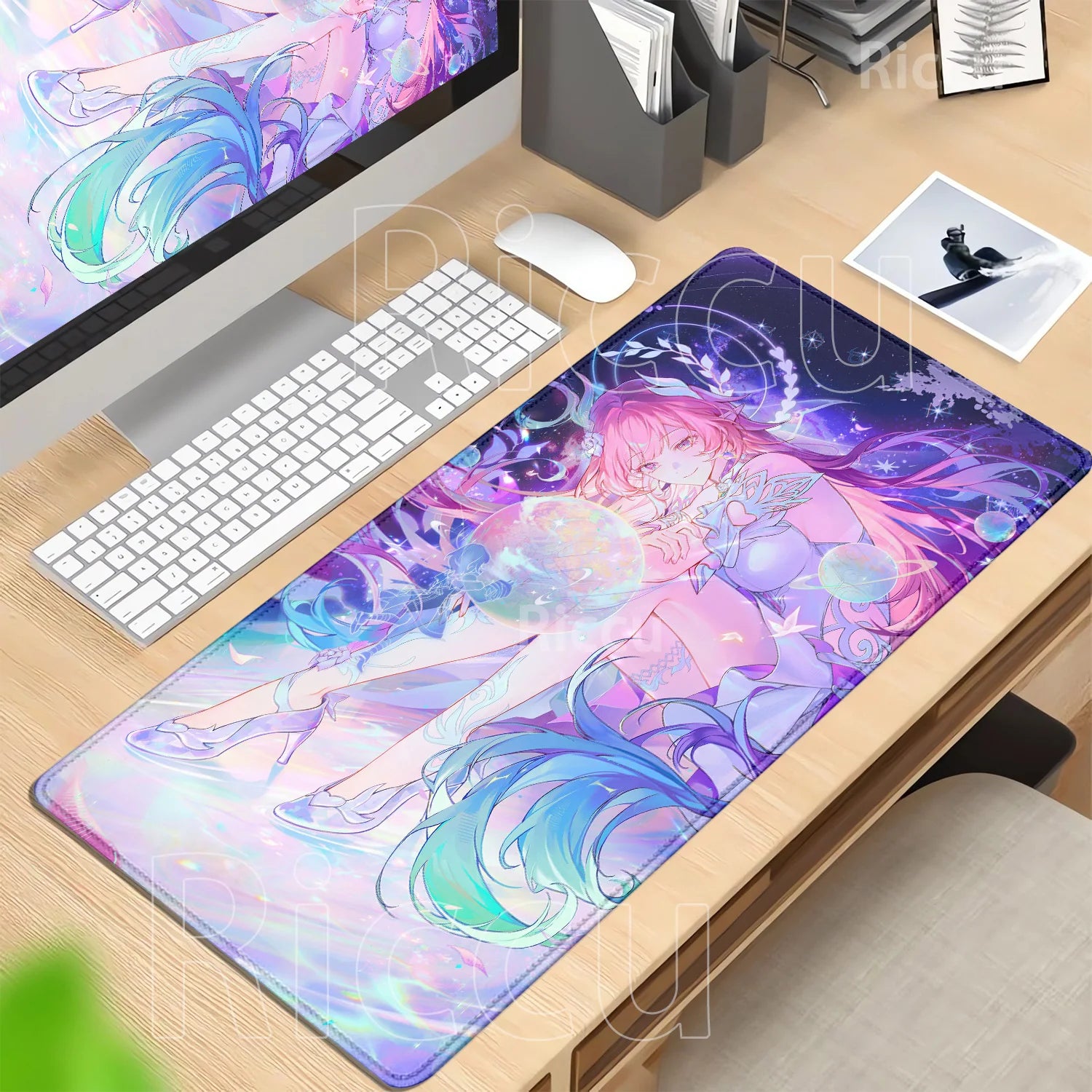 Mouse Pad Honkai Star Rail Cyrene HD printing Pretty Gaming Lock Edge Large Rubber Anime kawaii Mousepad Laptop offices Desk Mat