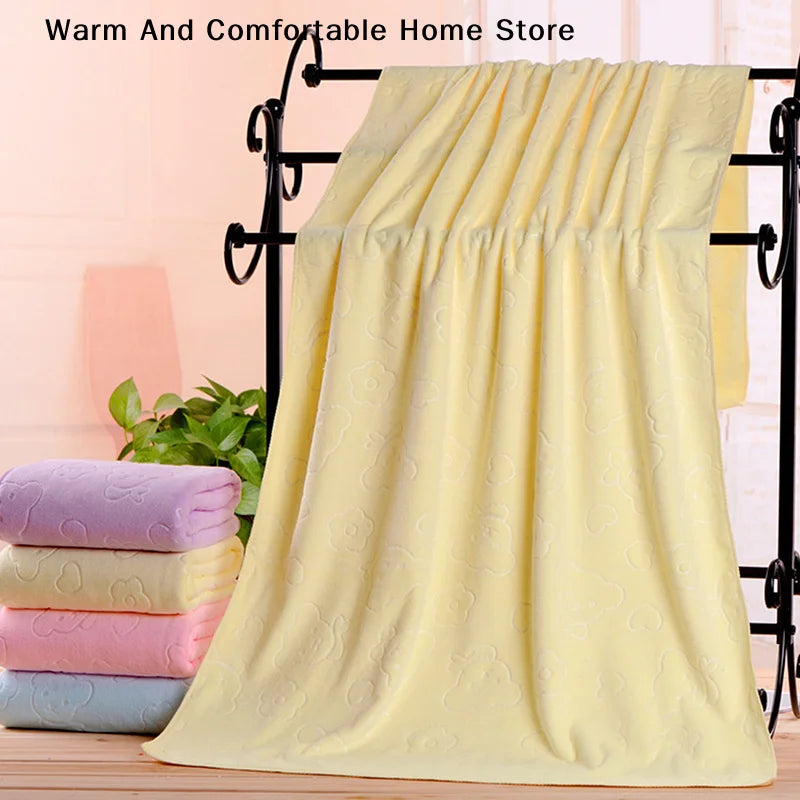【SE】Microfiber Bath Towel Water Absorbent Quick-Drying Super Large Bath Towel Soft Towel Luxury Towel Unisex Home Use