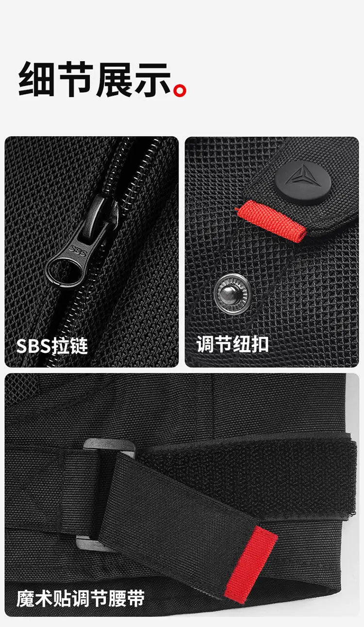 MOTOWOLF Men Motorcycle Riding Jacket Removable Waterproof Thermal Liner Windproof Anti‑Fall Motorbike Touring Racing Coat