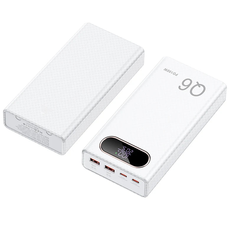 Best PD100W Fast Charging Power Bank DIY Kit 20V 5A 6x 21700 Battery Pack Portable Customizable No Soldering Easy to Assemble