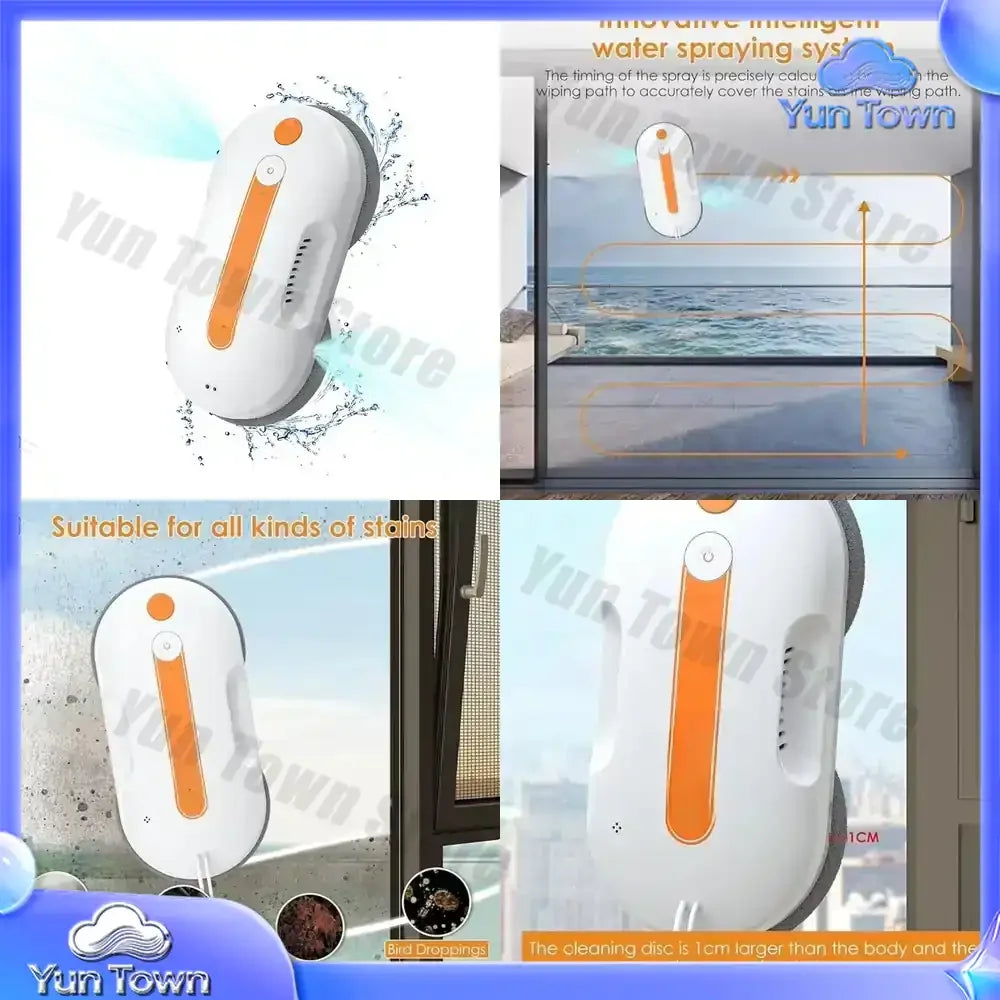 Home Cleaning Appliances ultra Thin Smart Vacuum Cleaner Window Cleaning Robot