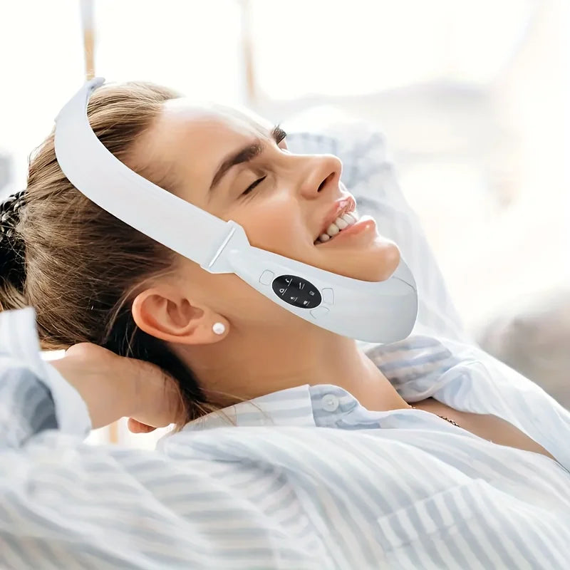Smart Electric Facial and Neck Massager - USB Charging, 400mAh Battery, Fragrance-Free Beauty Device, A Gift for Beauty Enthusia