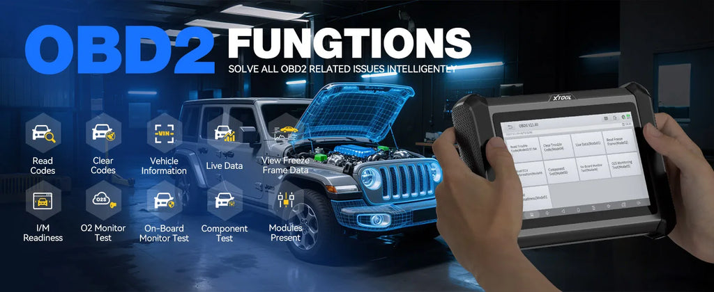XTOOL X100 PADS V2.0 Key Programmer Automotive Scanner IMMO Read Write Chip All Key Lost OBD2 Diagnostic Tool With CANFD DOIP