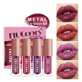 Velvet Matte Lip Gloss Set,Non-Stick Cup Lip Makeup ,Long-Lasting Fruit Scented Lip Tint,Smooth Lightweight Lip Glaze Stain S