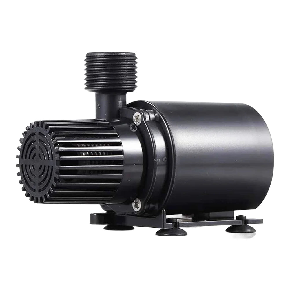 DC12V Solar Brushless Water 800L/H 5M Lift Adjustable Flow Fountain Circulating For Garden Pond Aquarium