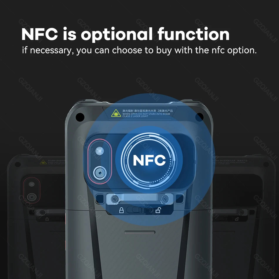 Android 10 PDA Handheld Terminal 2D Barcode Scanner 4G Data Collector NFC Cradle Charger Optional Logistics Warehousing Device