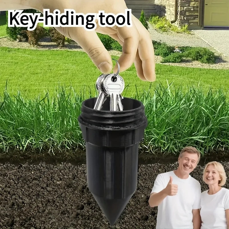 Sprinkler Key Hider, Hide A Key Outside Sprinkler Head - Waterproof Outdoor Key Holder for Garden, Yard
