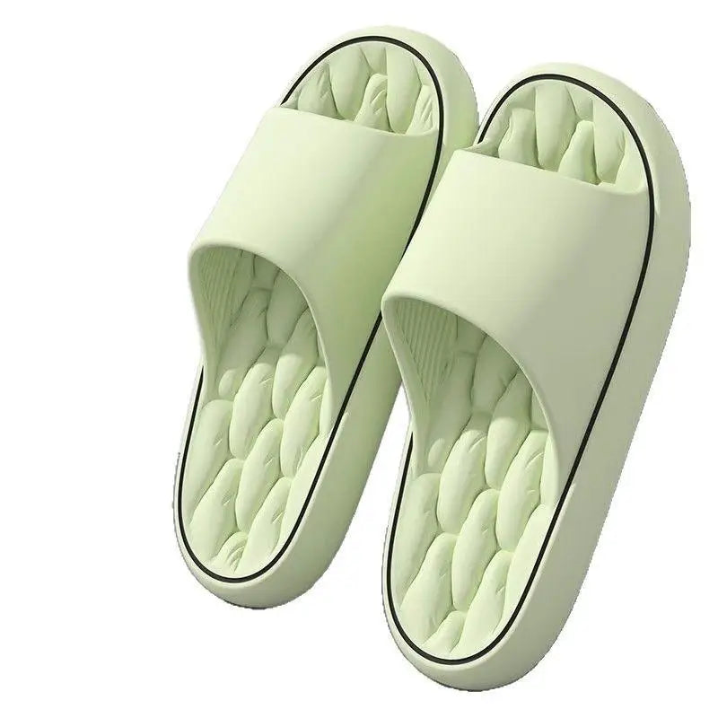 Fashionable Super Light Women's Slippers Anti-Slip EVA Elastic Shoes Colorful Sneakers In Door Bathroom Flip Flops