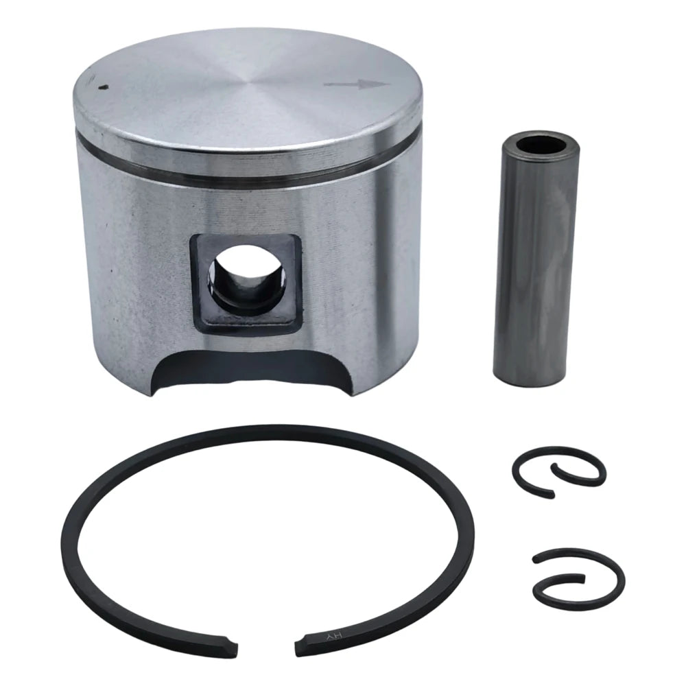 46mm Cylinder Piston Kit For Husqvarna 55 51 with Decompression Valve Intake Boot Gasket Needle Bearing Spark Plug Set Chainsaw