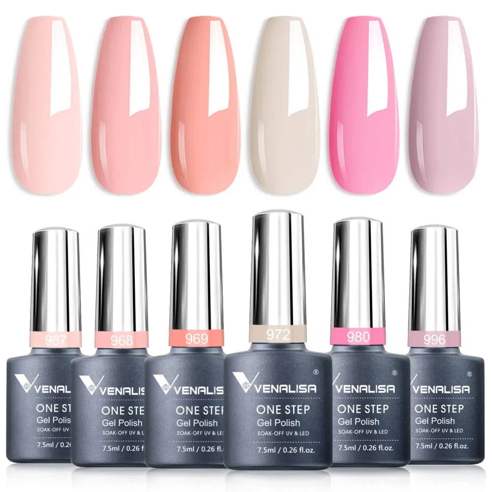 Venalisa Nail Gel Polish Fall Nail TPO FREE Long Wear Semi Permanent Soak Off UV LED Gel Nail Polish Gel Lacquer