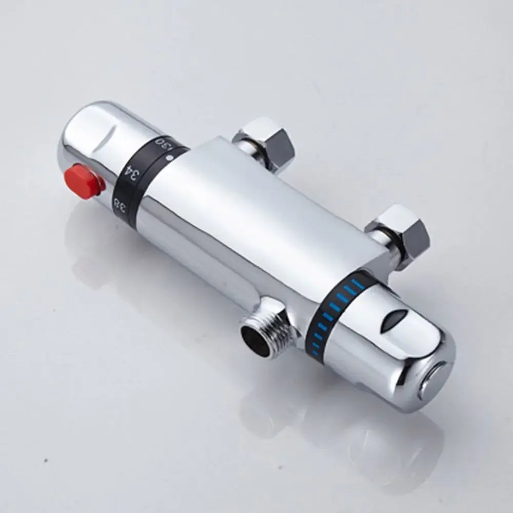 Home 1/2" Outlet Shower Valve Bathroom Accessories Exposed Bar Shower Mixer Bathroom Faucet Valve Tap
