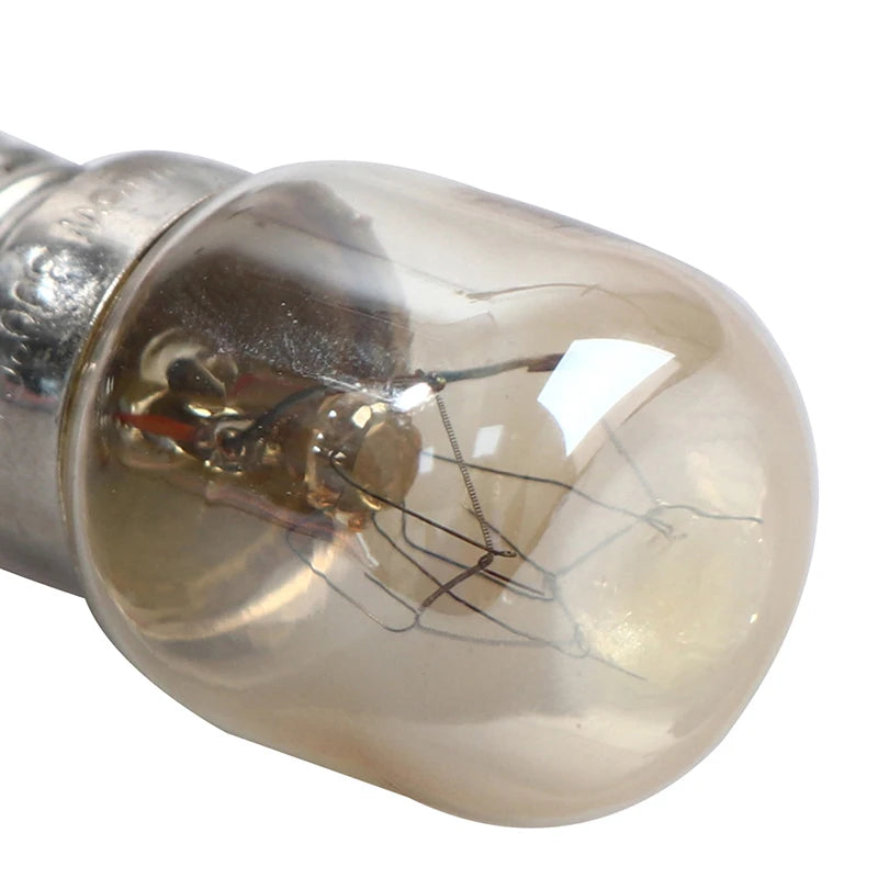 Oven Light 25W High Temperature Resistant 300 Degree Oven Microwave Oven Bulb Salt Lamp E14 Small Screw Mouth