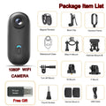 Waterproof Action 4K Camera 1080P Ultra Mini Wireless WiFi POV Bodycam for Bicycle Motorcycle Pocket Sports Recording HD Quality