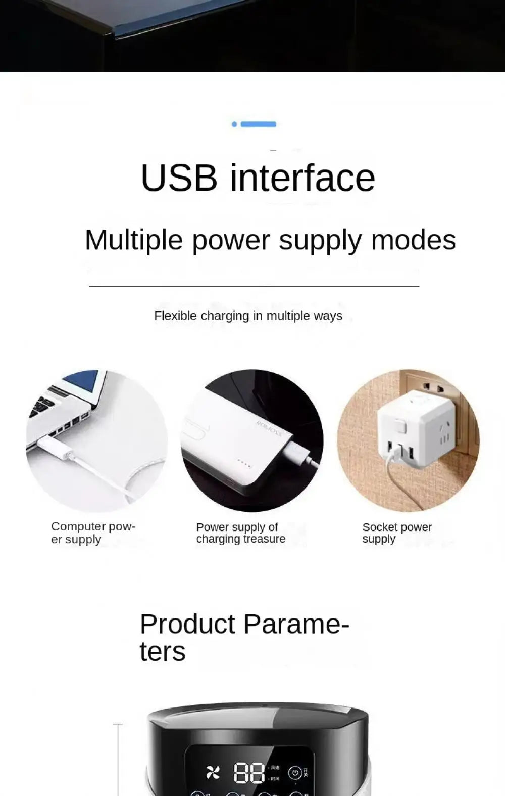 Fan Portable Cold Air Conditioning Multifunctional Air Cooled Fan Evaporative Small Air Cooler Air Conditioning Ventilador