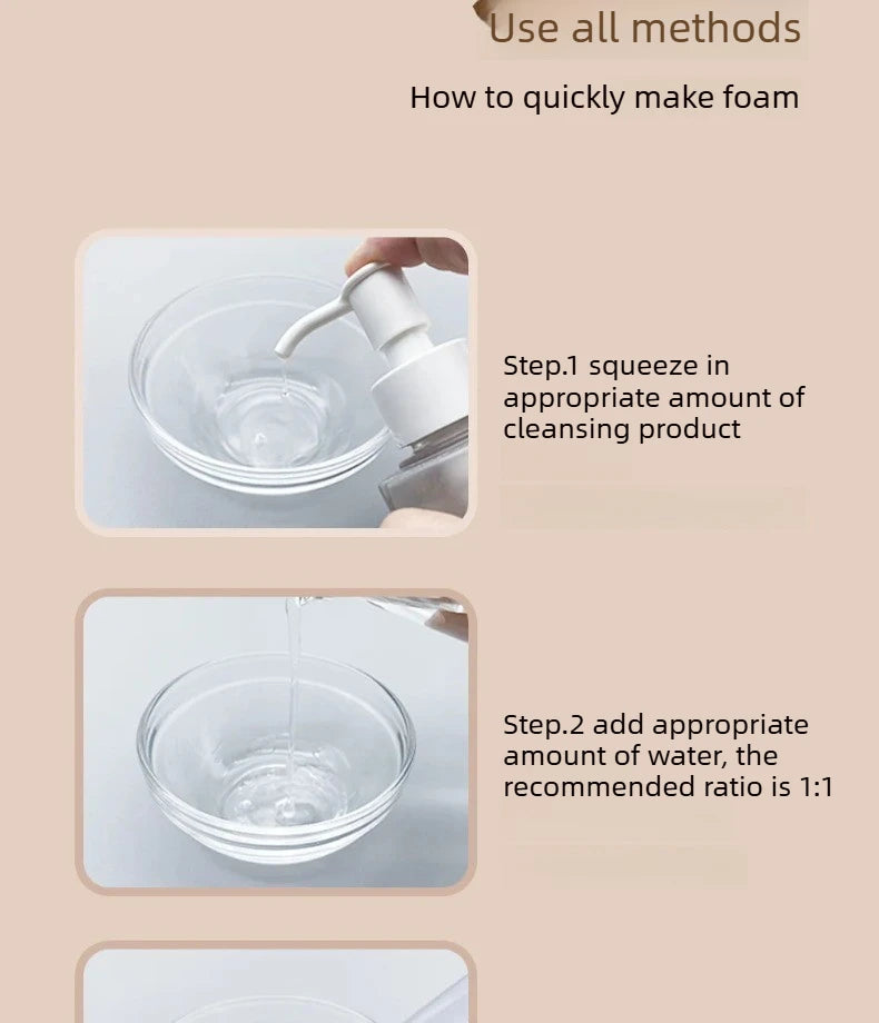 Facial Cleanser Brush Soft Face Massage Fan Wash Brush Pore Cleanning Exfoliating Beauty Face Mask Brush Portable Skin Care Tool