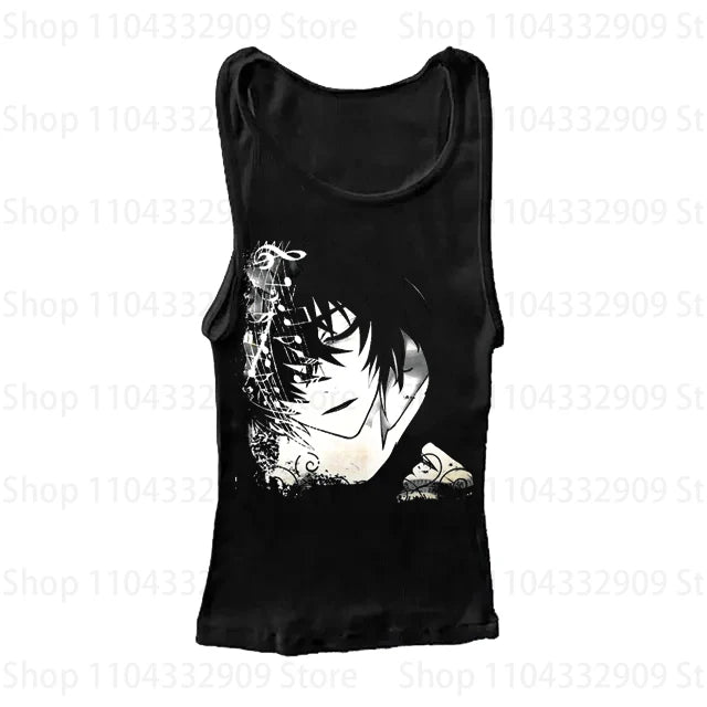 Y2k Style Fashion T-shirts Summer Gothic Slim 2000s Vintage Graphic T-shirts Punk Women Short Sleeve Sexy Streetwear T-shirts