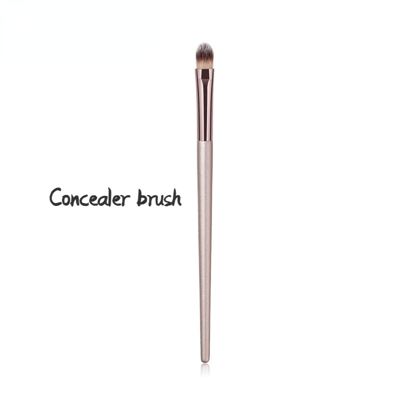 Champagne Colored Makeup Brushes Eye Shadow Eye Dark Circle Concealer Blending Cosmetic Brush Soft Brush for Women Makeup Tools