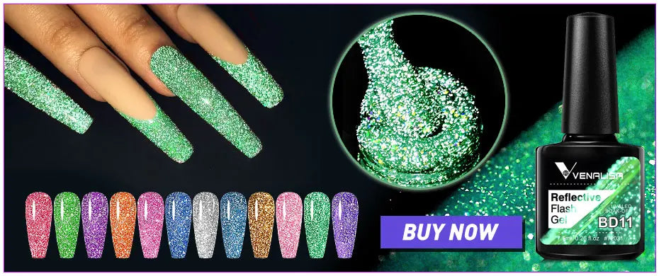 Venalisa Nail Gel Polish Fall Nail TPO FREE Long Wear Semi Permanent Soak Off UV LED Gel Nail Polish Gel Lacquer