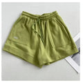 2026 Women's Comfortable Loose Wide-legged Drawstring A Pants Slim Waist Slim Fit Casual Home Versatile Sports Shorts